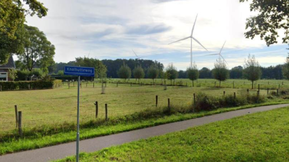 Windpark Windturbine Knalhutteweg Aamsveen