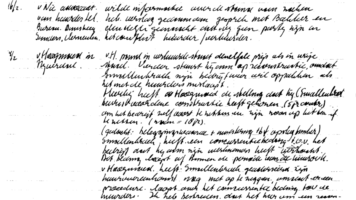 vuurwerkramp - aantekening Boudewijn Rip 4 feb 1999