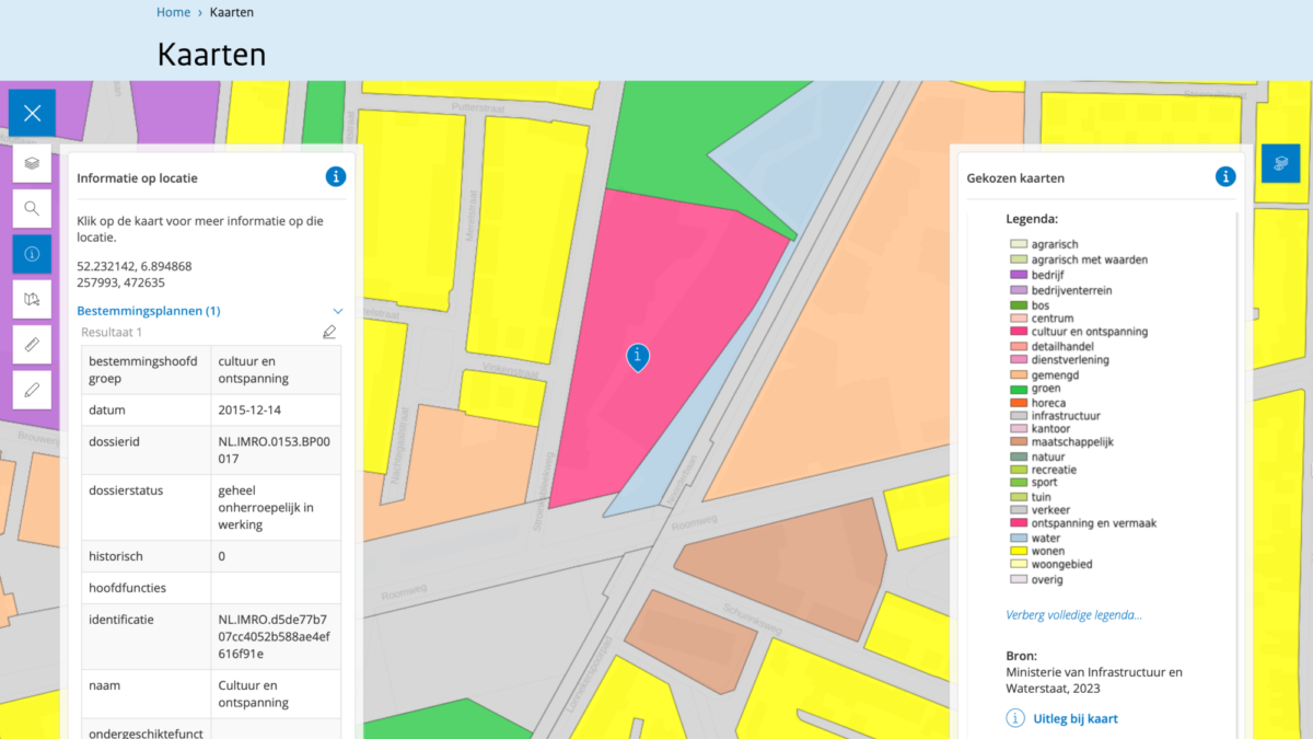 Bestemmingsplan Bij Rozendaal