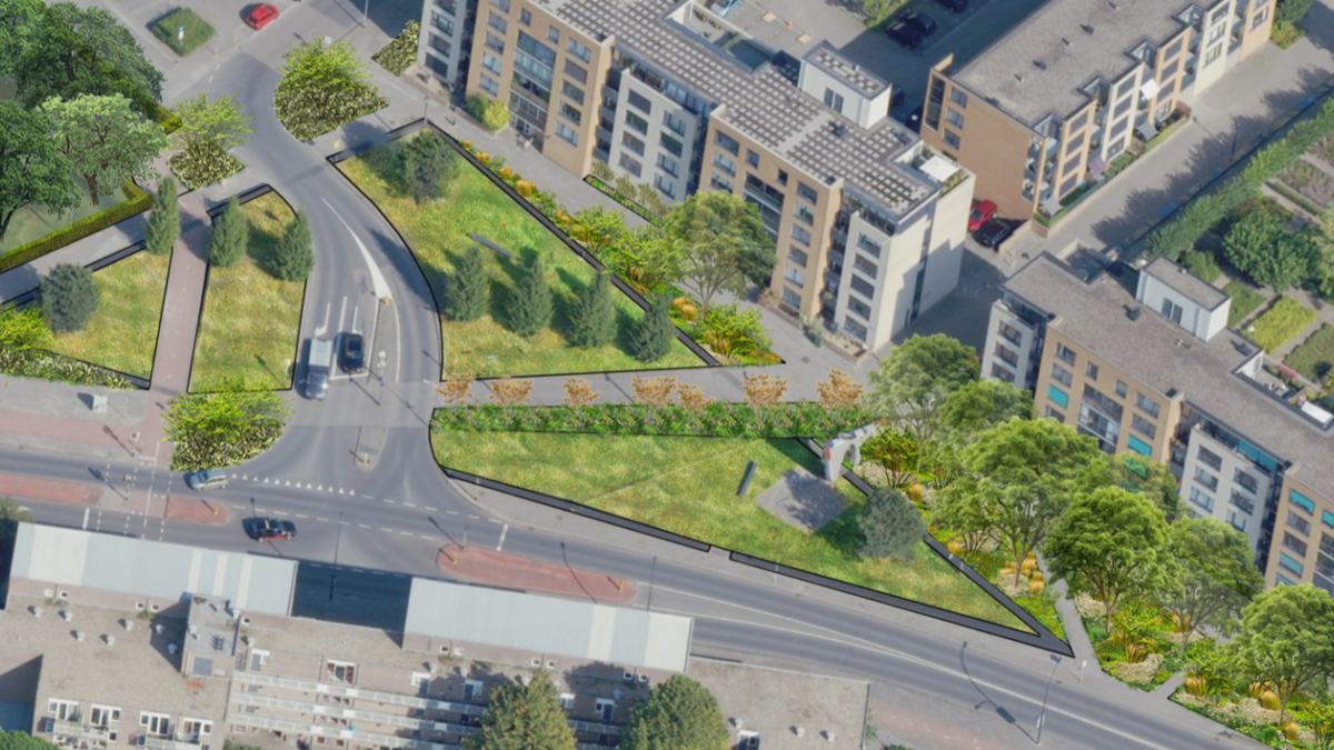 Fluweelplein 3d ontwerp gemeente hengelo