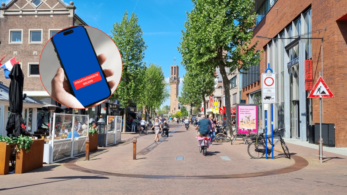 Foto binnenstad hengelo en app tom breukers canva