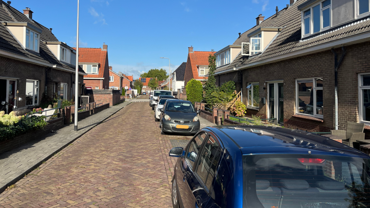 Parkeerdrukte de riet almelo