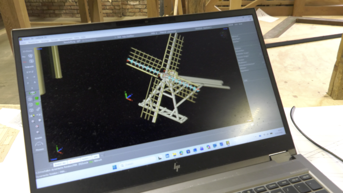 Ribo tjasker molen replica in 3d