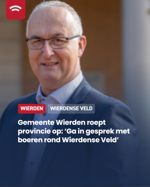 1 T POST FB INSTA gemeente wierden roept provincie