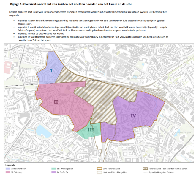 20241010 kaart hengelo Hv Z parkeren in de schil