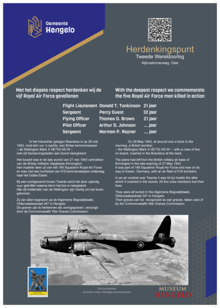 240524 Herdenkingsbord Royal Air Force