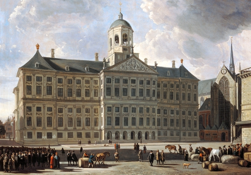 Paleis op de Dam Gerrit Adriaansz Berckheyde