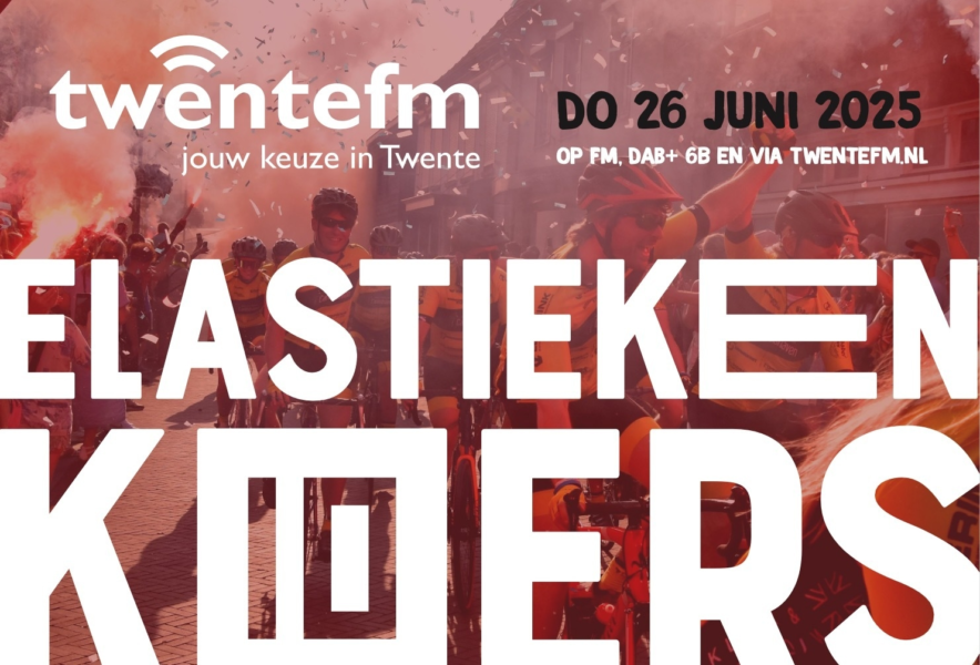 2025 elastiekenkoers bij Twente FM