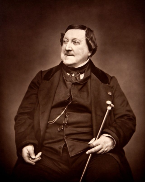 Gioacchino Rossini in 1865