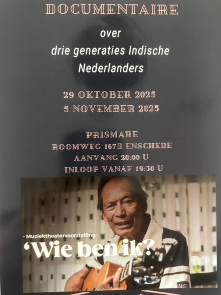 Affiche filmvoorstelling Wouter Muller Boudewijn Muller