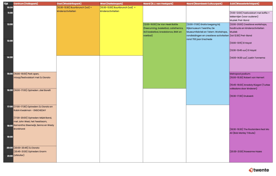Het grote stadsfeest 1twente