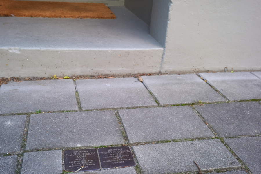 Stolpersteine - Denneboom - Walbeckstraat 38