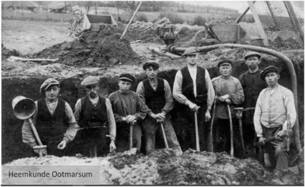 Ootmarsum - graven naar fosforknollen