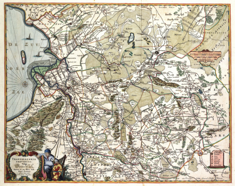 Kaart Nicolaas ten Have 1640-1650