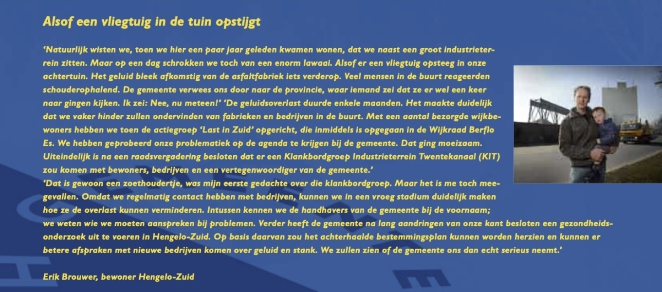 Burgerjaarverslag hengelo 2009 p34 reactie inwoner