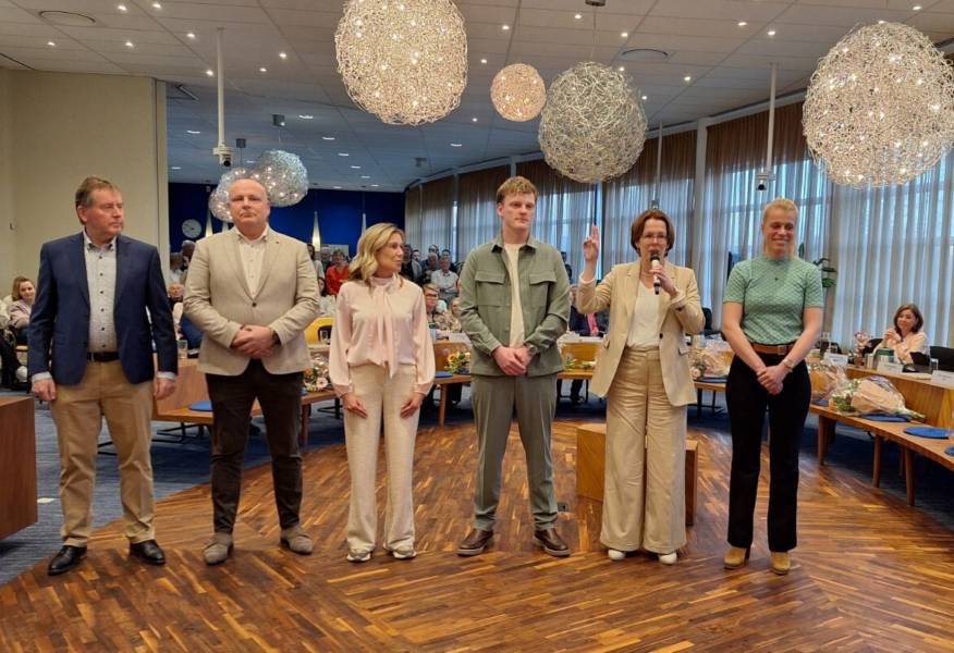 Wierden Ooms legt de eed af