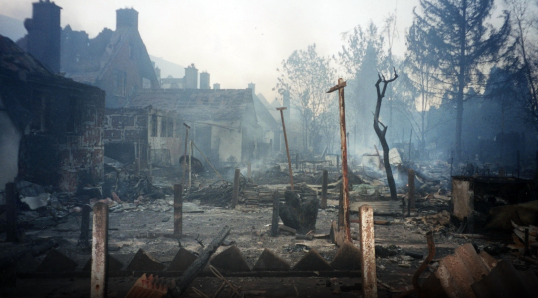 vuurwerkramp - Roombeek - verwoesting