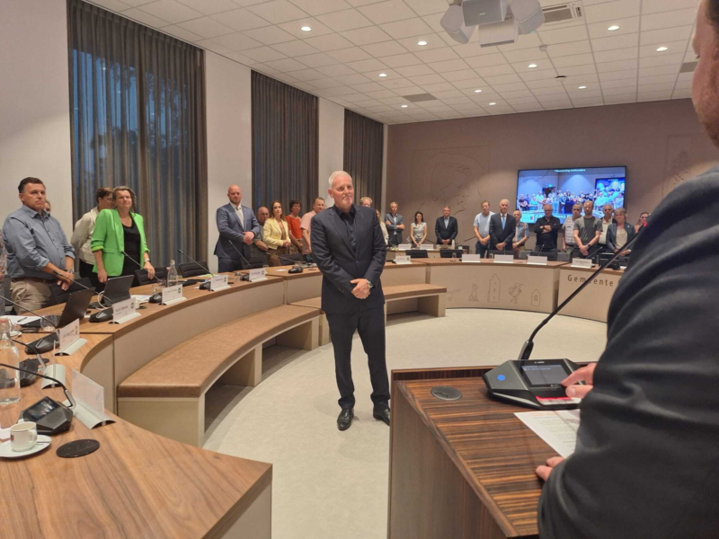 Losser wethouder Harold Sligman