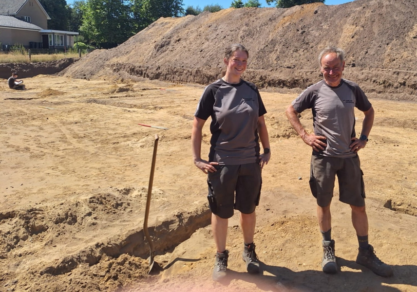 Enter Hambergeres de 2 archeologen