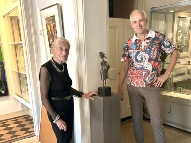 Godfried van Oostrom en Wies Hendriks De Pook