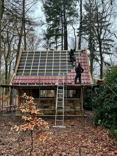 Bouw mariakapel boskapel