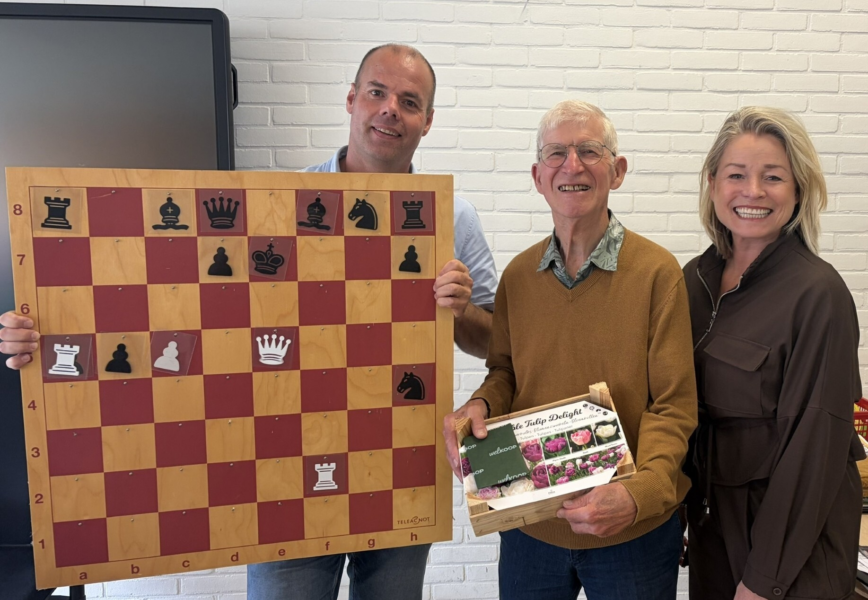 LOSSER wens Andre Gussinklo Gerhard Poorthuis en Karin Freriksen vlnr