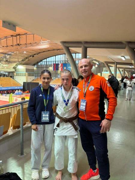 Lisa assink jelena nijhuis en marc haagsma ecc maribor 2026 foto sebastiaan van eck