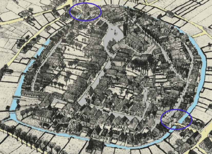 Oude plattegrond van Enschede 20250123