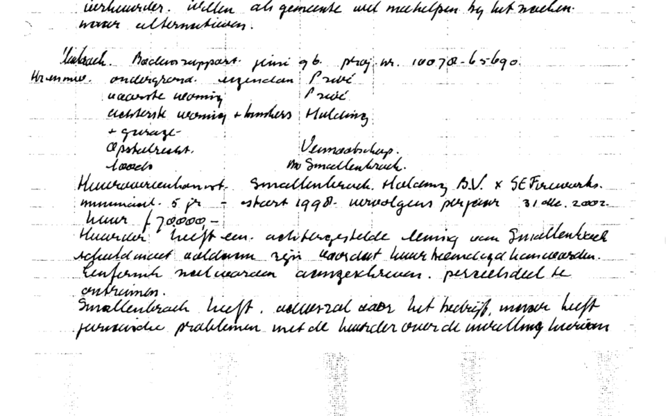vuurwerkramp - aantekening Boudewijn Rip 7 jan 1999