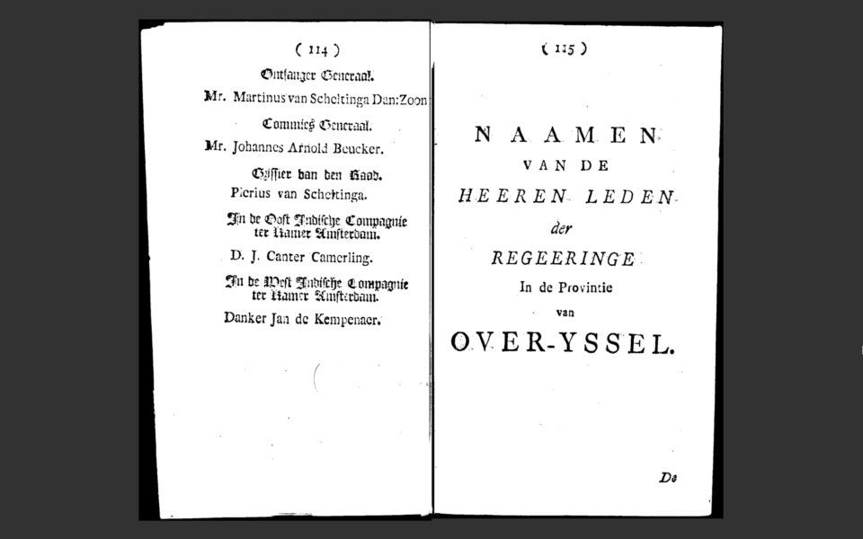bestuurlijk adresboek 1781