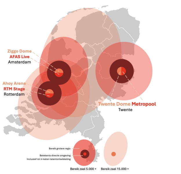 Bereik cultuurpodium twente dome