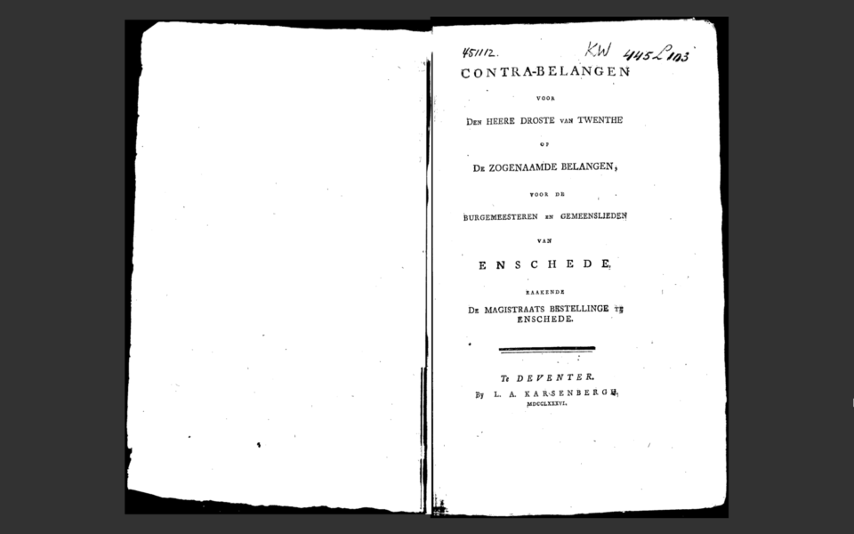 Verweerschrift drost