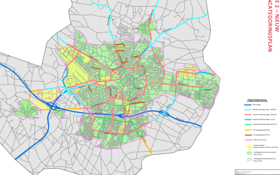 Wegencategorisering Enschede